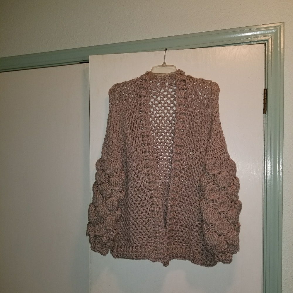 Crochet sweater